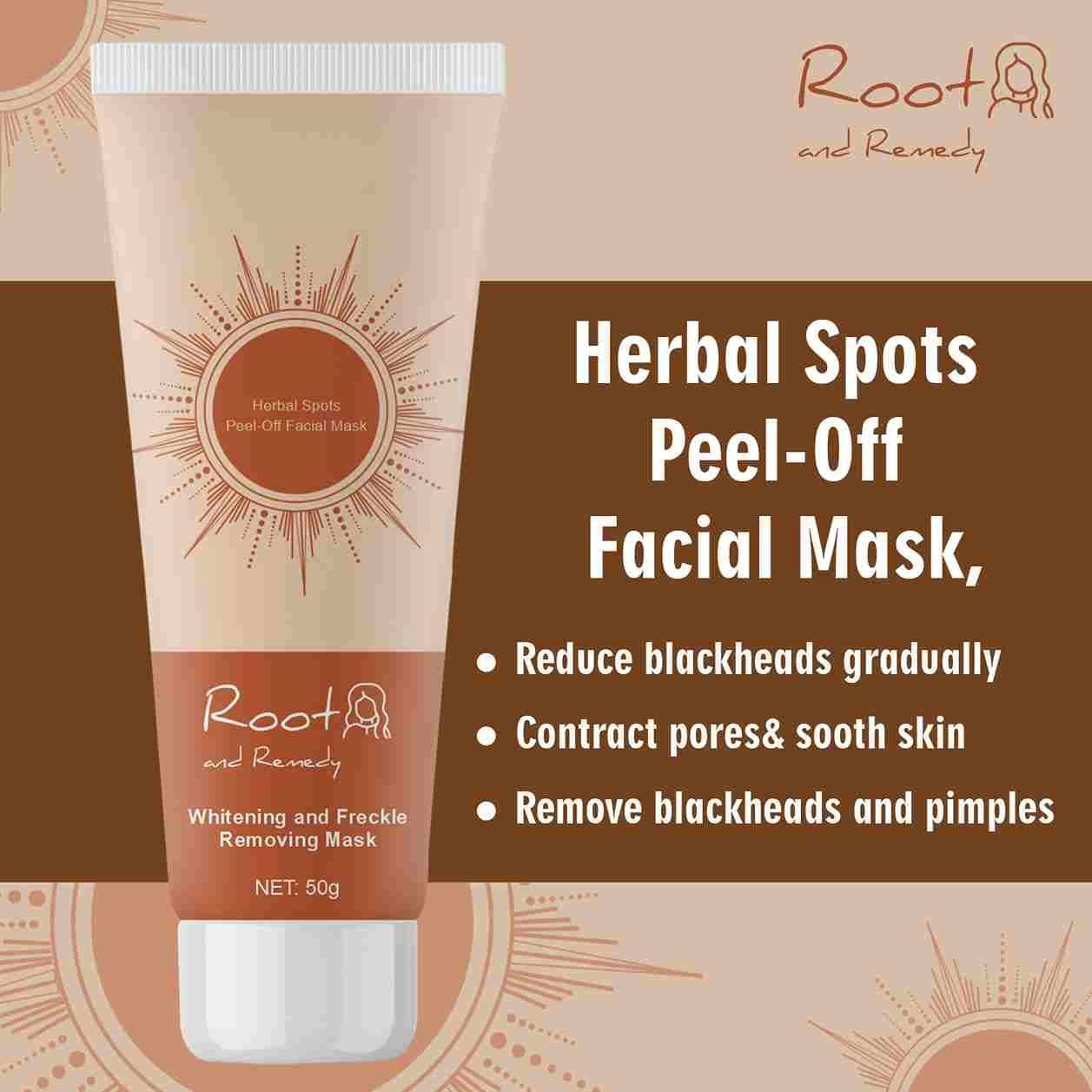 Whitening and Freckle Removing Mask 50g (Pack of 2)